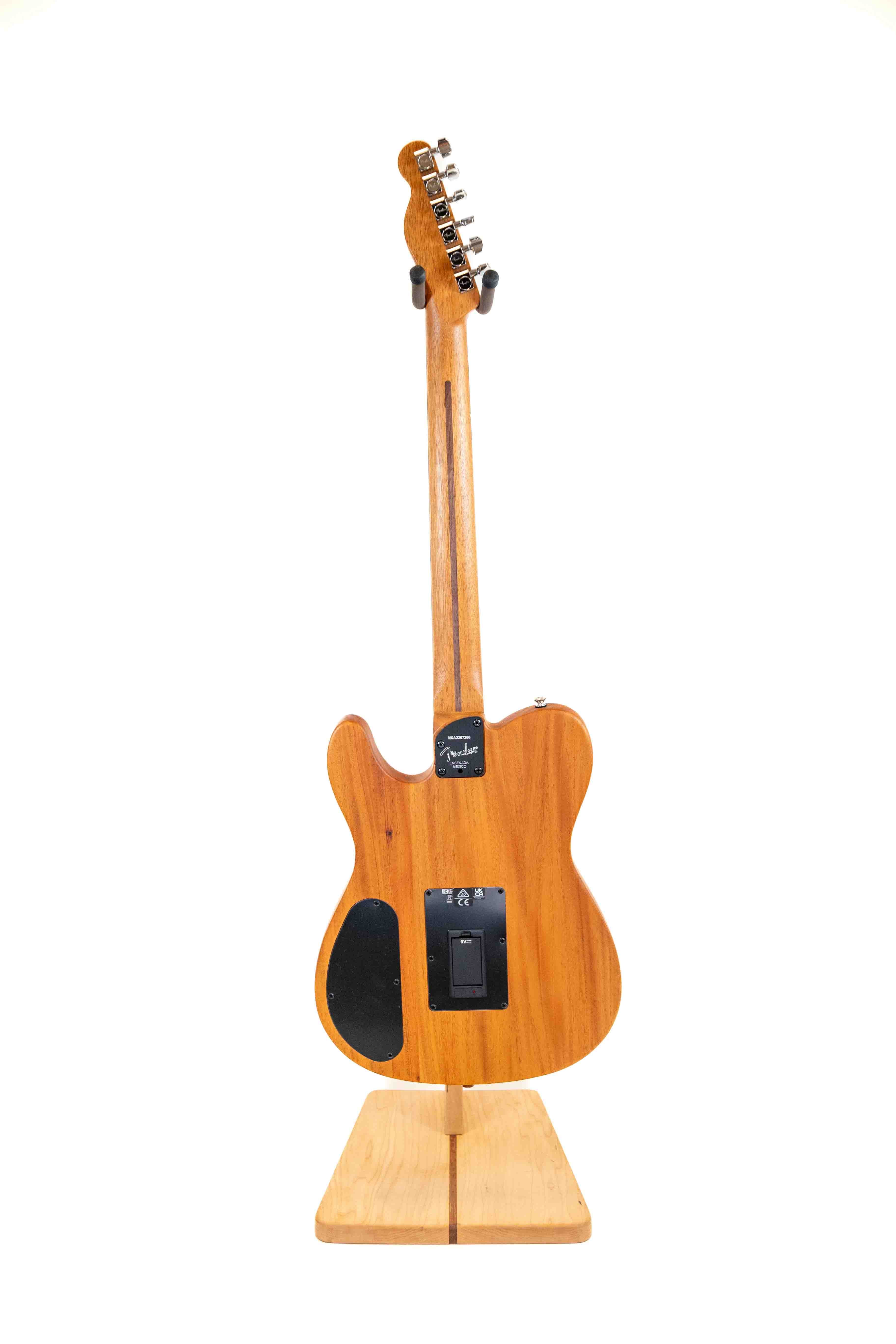 Fender Acoustasonic Player Telecaster Acoustic Electric Guitar Brushed Black