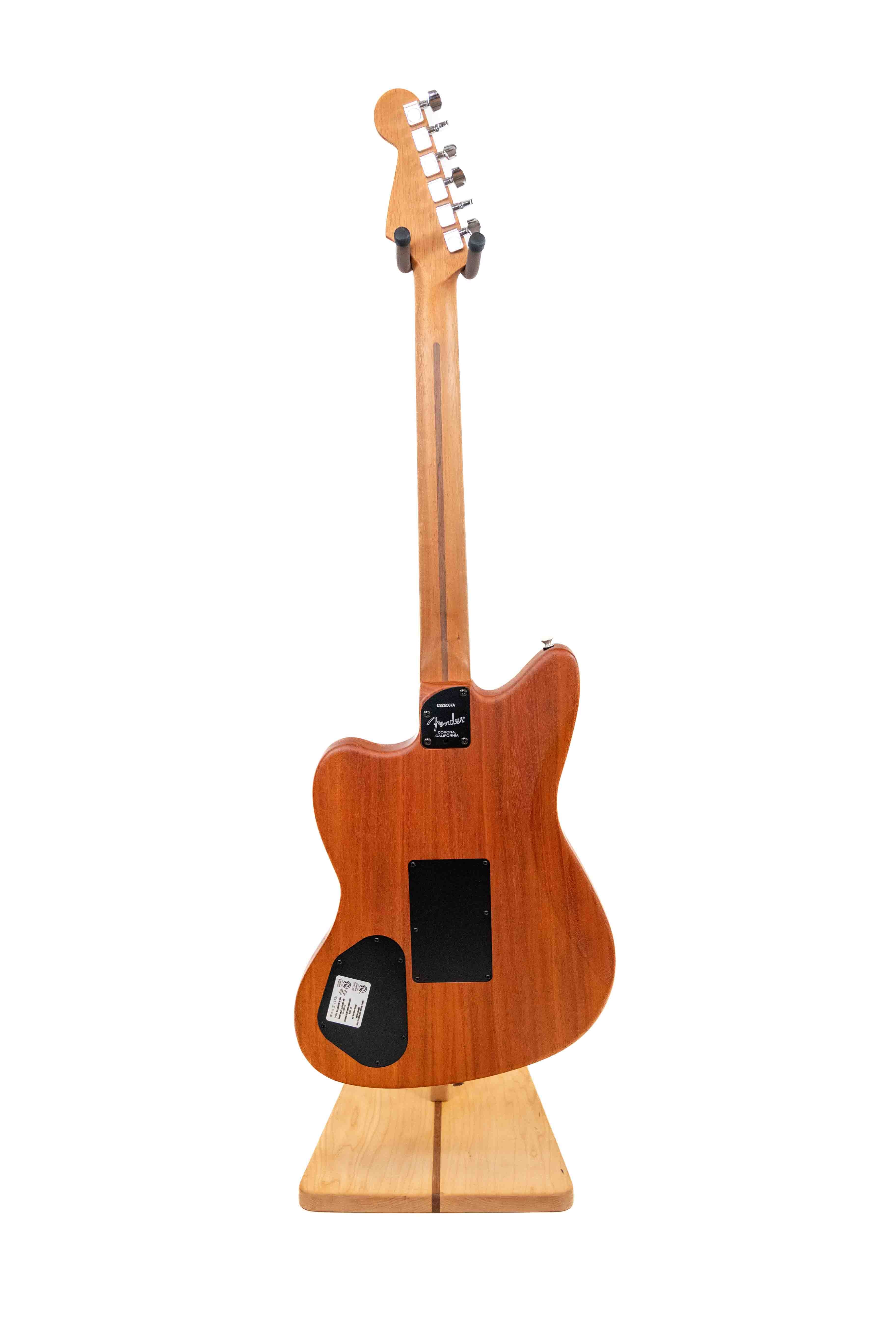 Fender American Acoustasonic JazzMaster Natural Acoustic Electric Guitar