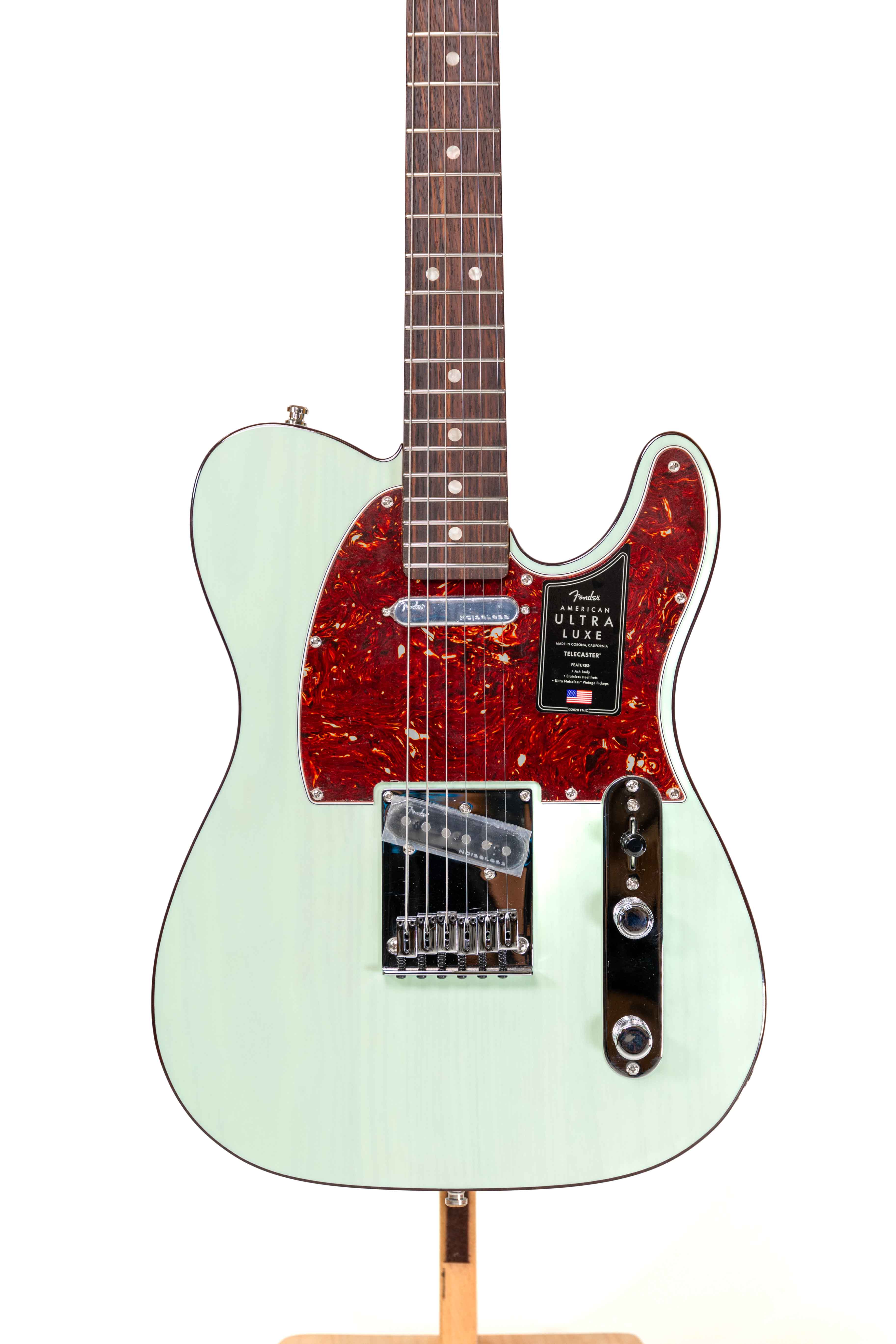 Fender American Ultra Luxe Telecaster Surf Green RW