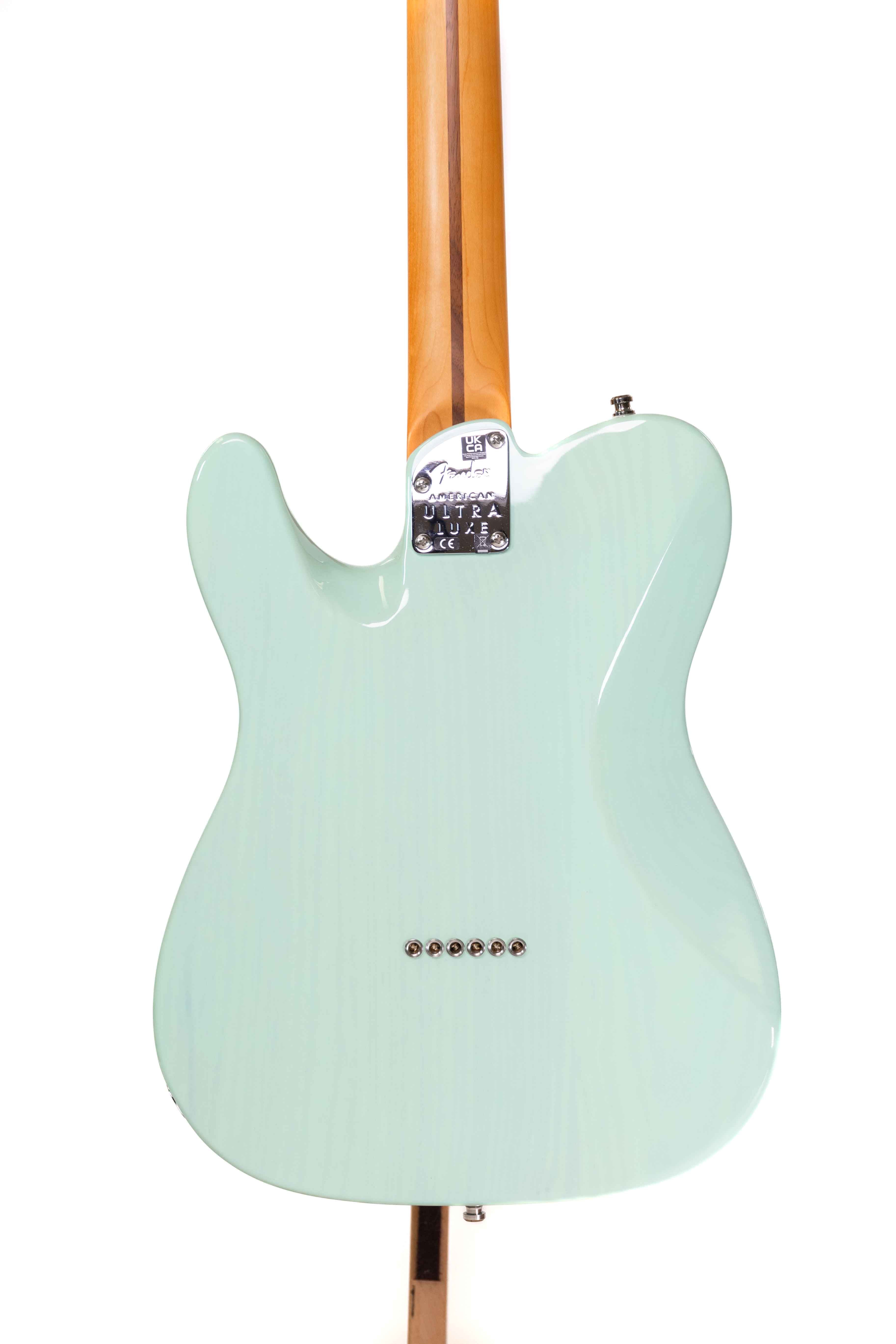 Fender American Ultra Luxe Telecaster Surf Green RW
