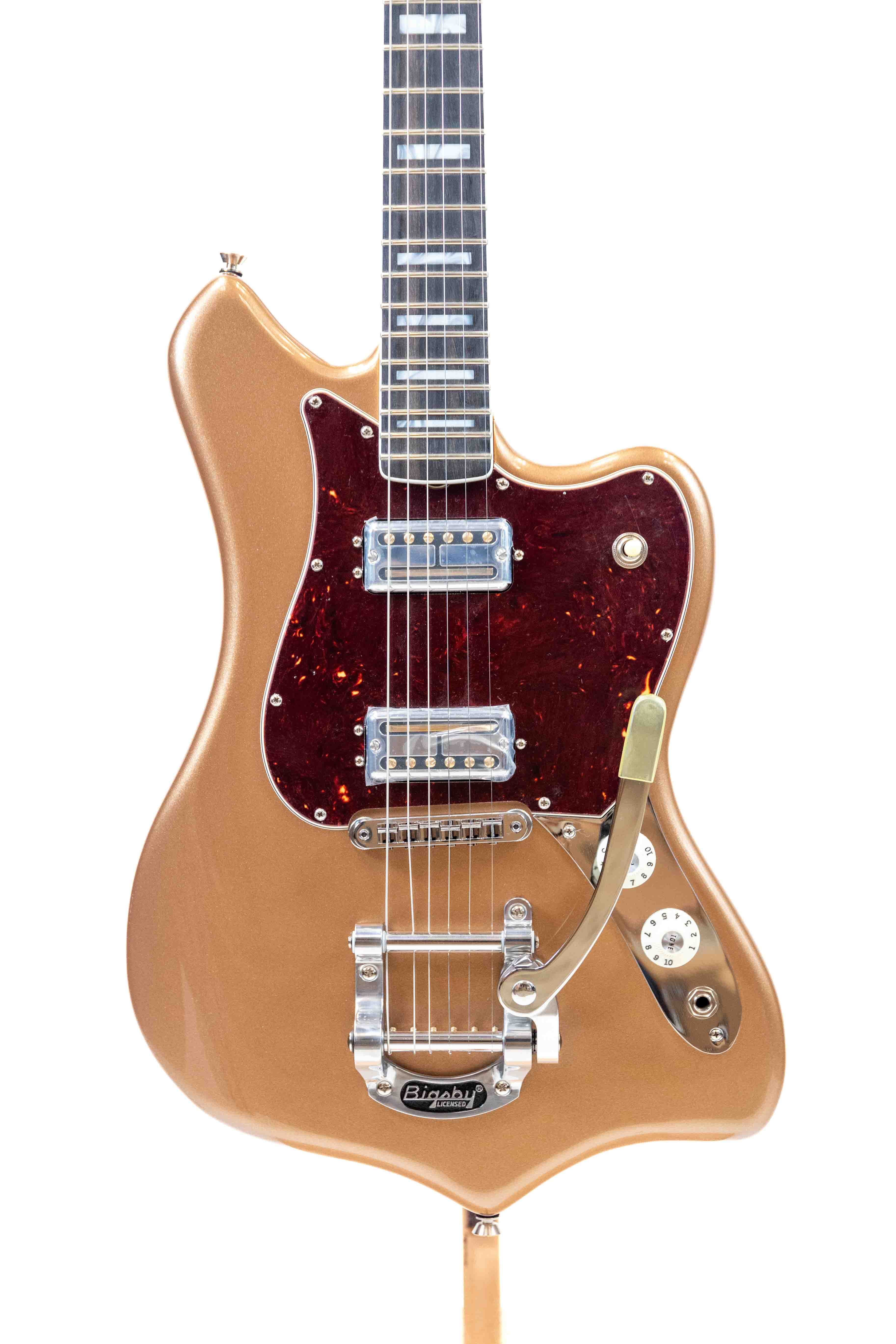 Fender Parallel Universe VII Maverick Dorado Firemist Gold