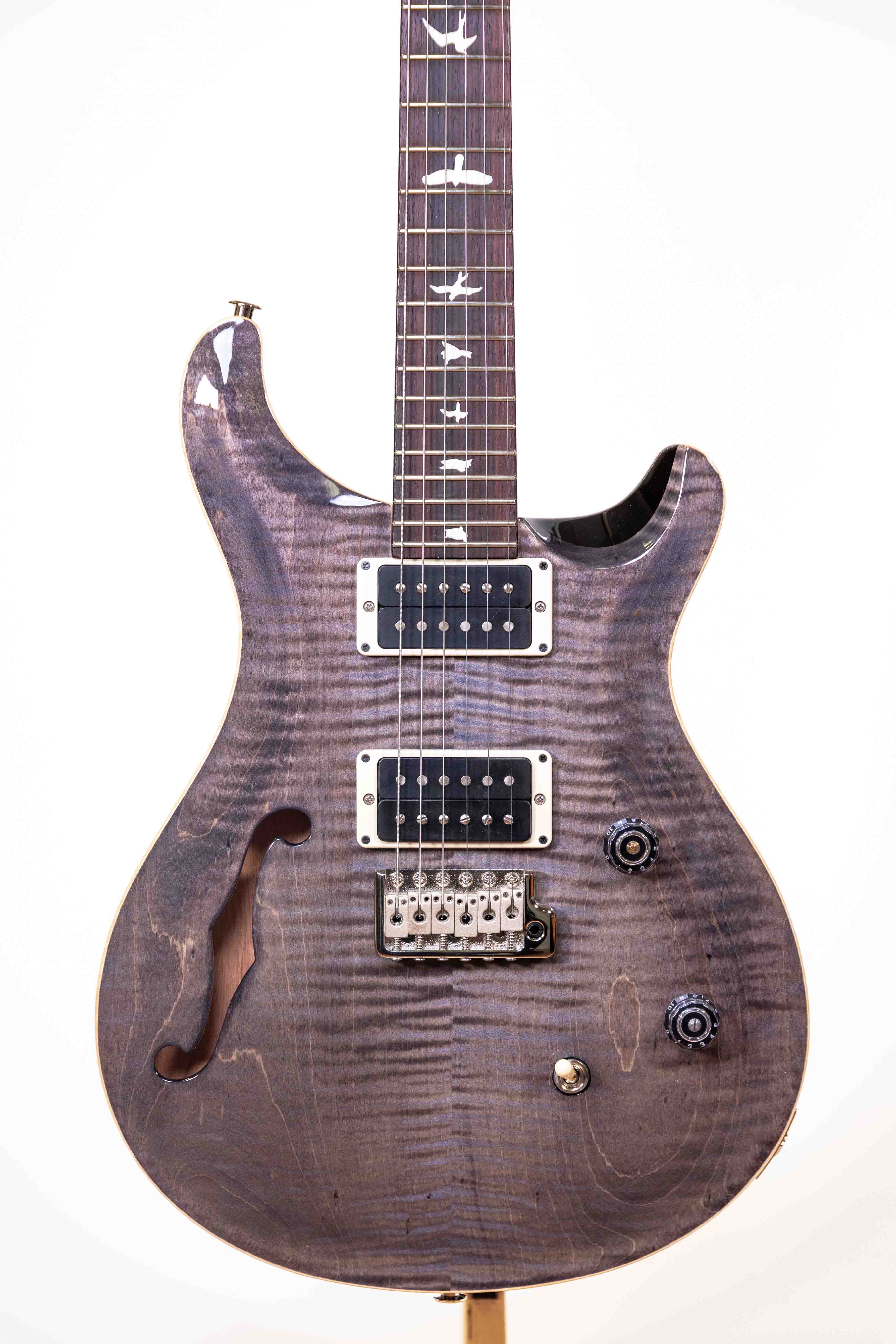PRS CE24 Semi Hollow Grey Faded Grey Black